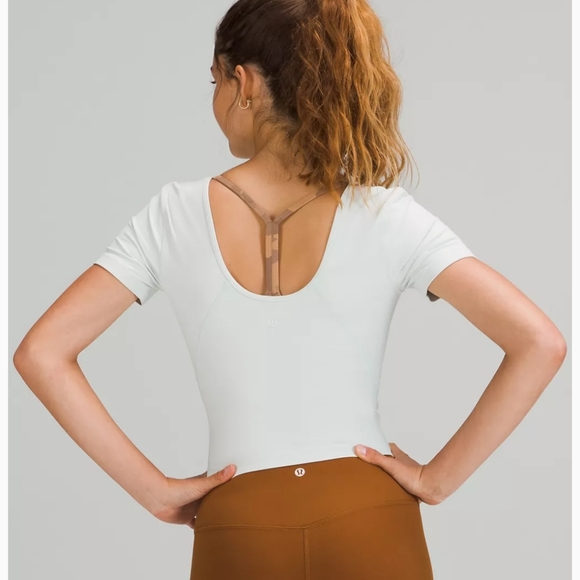 Lululemon Align T-Shirt - size 12 - ocean air - Picture 2 of 3